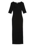Ribbed Jersey Lounge Dress