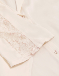 Satin & Lace Shortie Set