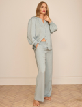 Jacquard Satin Pyjama Set
