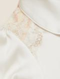 Satin & Lace Revere Pyjama Set