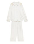 Satin & Lace Revere Pyjama Set