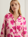 Laylani Satin Floral Pyjama Set