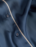 Satin Revere Collar Pyjama Set