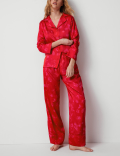 Dream Satin™ Printed Pyjama Set