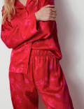 Dream Satin™ Printed Pyjama Set