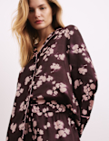 Satin Floral Print Pyjama Set