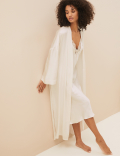 Satin & Lace Wrap