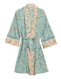 Floral Print Short Wrap