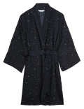 Dream Satin™ Star Print Short Wrap