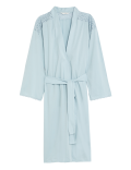 Pure Cotton Tie Dressing Gown