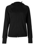 Brushed Hooded Long Sleeve Jacket