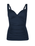 Non-Wired Plunge Tankini Top
