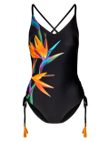 Birds of Paradise Longer Length Swimsuit
