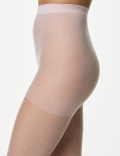20 Denier Sheer Spot Tights