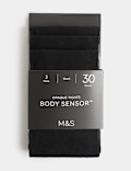 3pk 30 Denier Body Sensor&trade; Tights
