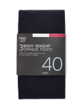 3pk 40 Denier Body Sensor™ Tights