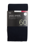 3pk 60 Denier Body Sensor™ Tights