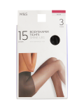 3pk 15 Denier Body Shaping Tights