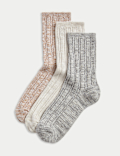 3pk Sumptuously Soft™ Thermal Socks