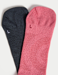 2pk Cotton Blend Yoga Socks