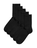 5pk Sumptuously Soft™ Ankle Socks
