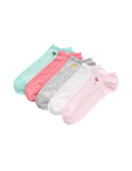 5pk Tropical Embroidered Trainer Liners™