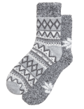 2pk Velvet Ankle High Socks