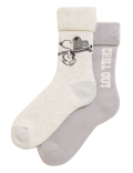2pk Snoopy™ Cosy Ankle High Socks
