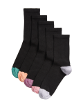 5pk Sumptuously Soft™ Ankle Socks