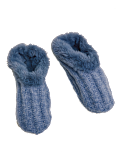 Ribbed Short Bootie Slipper Socks