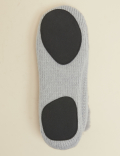 Ribbed Short Bootie Slipper Socks