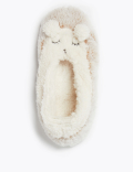 Fleece Lined Hedgehog Slipper Socks