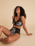 High Rise Floral Full Briefs