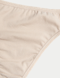 5 Pack Cotton Mix Plain Skinny Fit Knicker