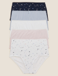 5 Pack Cotton Mix Skinny Fit Knicker