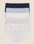 5 Pack Cotton Mix Skinny Fit Briefs