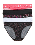 HEART NO VPL 5PK BIKINI