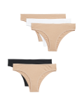 5pk Cotton Rich Brazilian Panty
