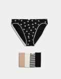 Low Rise Striped Shorts
