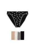 Low Rise Striped Shorts