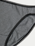 Low Rise Striped Shorts