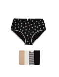 Pack 5 Cotton Mix Knickers