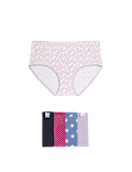 Pack 5 Cotton Mix Knickers