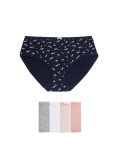 Pack 5 Cotton Mix Knickers