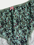 Pack 5 Cotton Mix Knickers