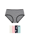 Pack 5 Cotton Mix Knickers