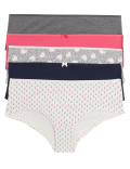 Low Rise Striped Shorts