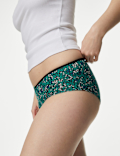 Low Rise Striped Shorts