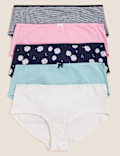Low Rise Striped Shorts