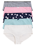 Low Rise Striped Shorts